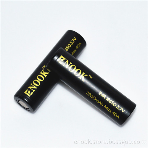 Enook 3200mAh MAX 40A 18650 Battery